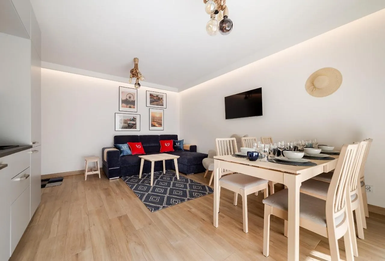 Apartamenty Gdansk Eu - Angielska Grobla Old Town Gdansk Apartament Z 2 Sypialniami - Rodzinny Pologne