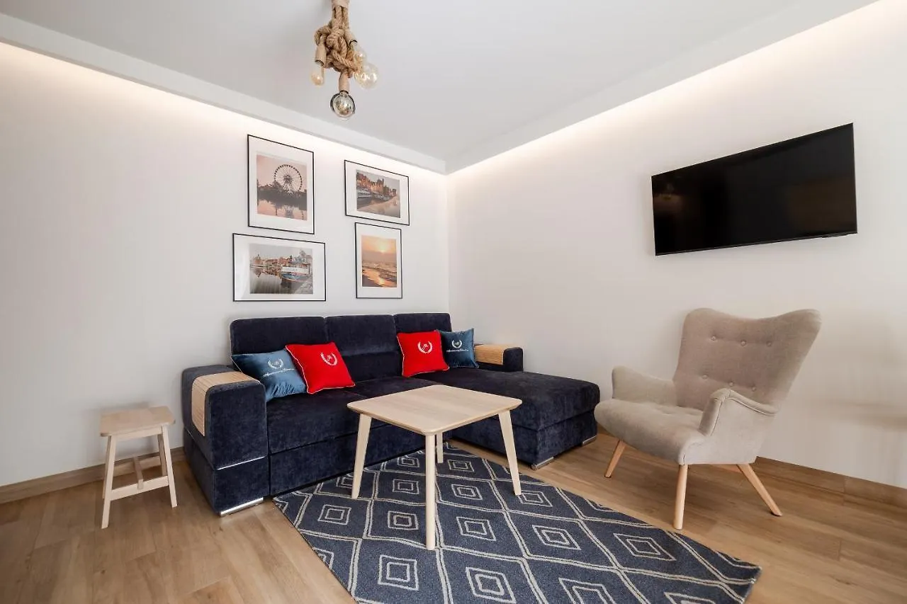 Apartamenty Gdansk Eu - Angielska Grobla Old Town Gdansk Apartament Z 2 Sypialniami - Rodzinny
